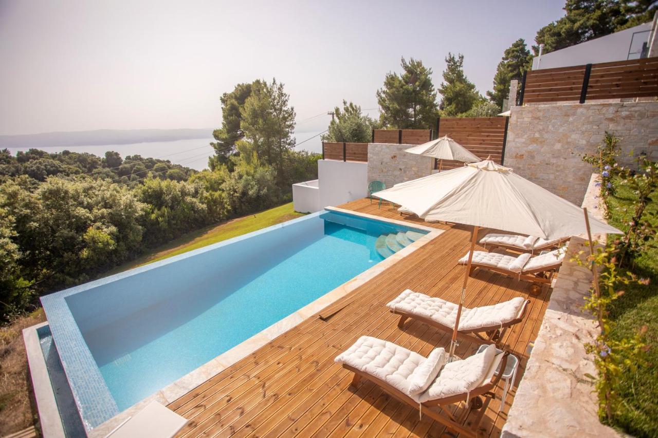 Allure Luxury Villas 3&4 Serenity Retreat Moni Evaggelistrias Eksteriør bilde