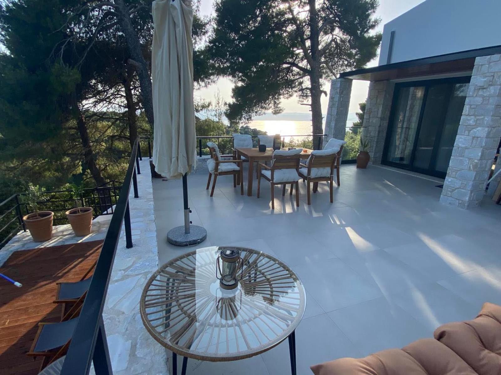 Allure Luxury Villas 3&4 Serenity Retreat Moni Evaggelistrias Eksteriør bilde